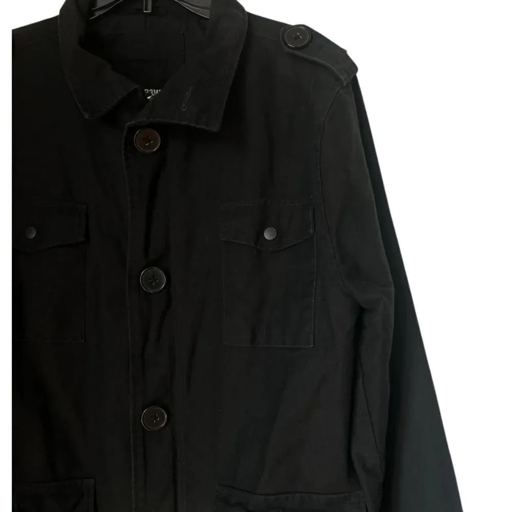 KR3W Denim Men's Black Utility Jacket Sz S - Picture 4 of 10